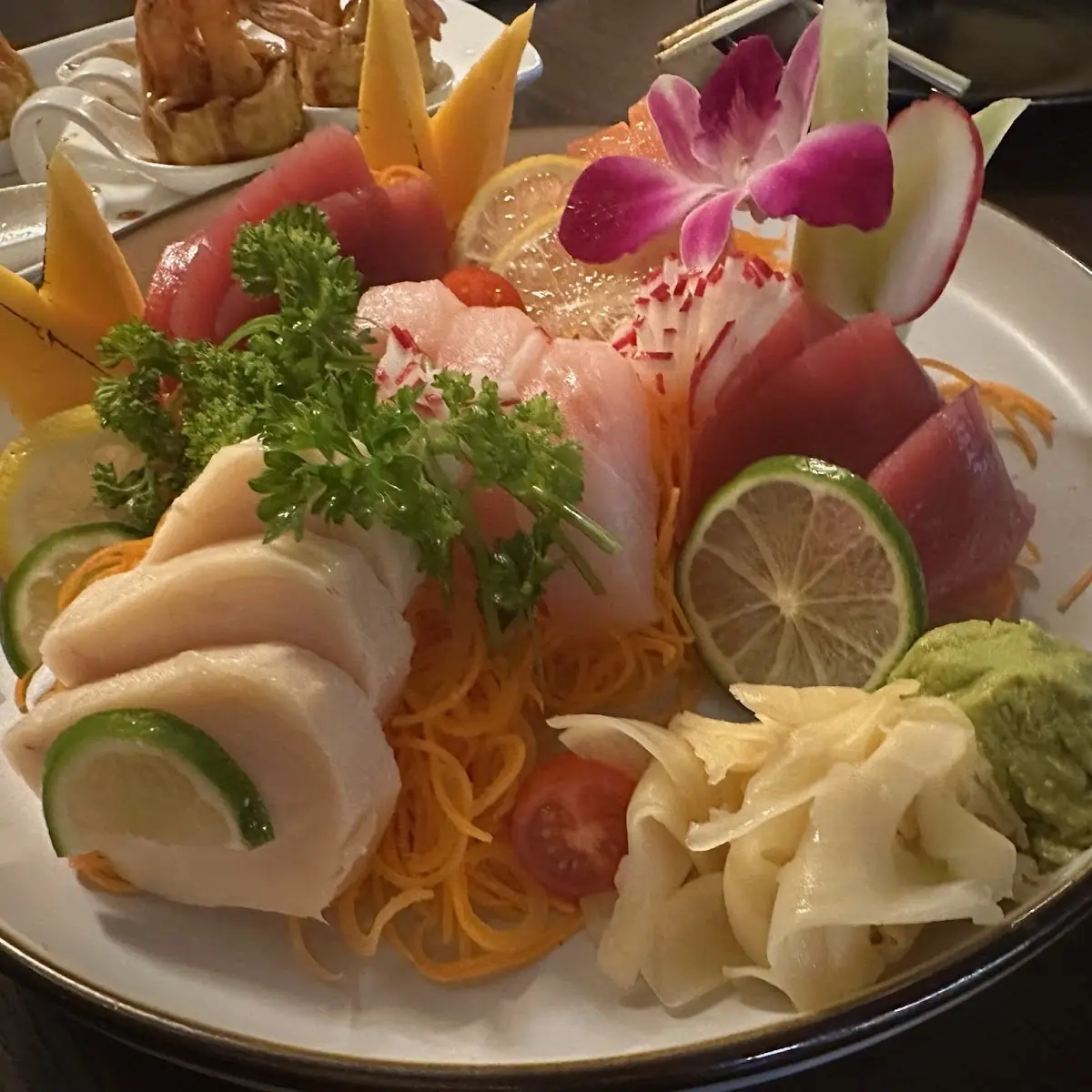 sashimi deluxe 豪华刺身拼盘